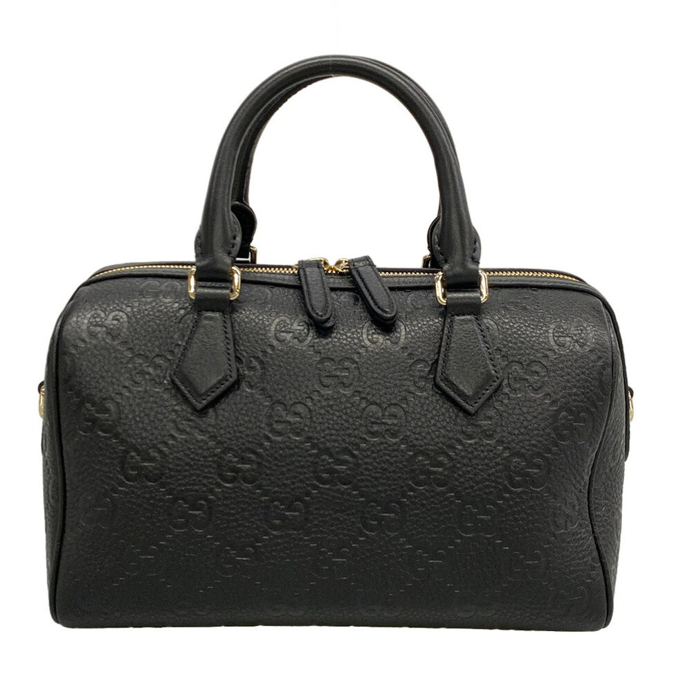 Gucci Gg Emblem Small Top-Handle Bag #363114G21B